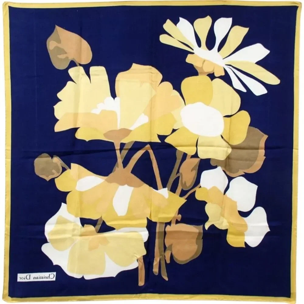 096157BO (S1) Christian Dior Scarf Multicolor Silk